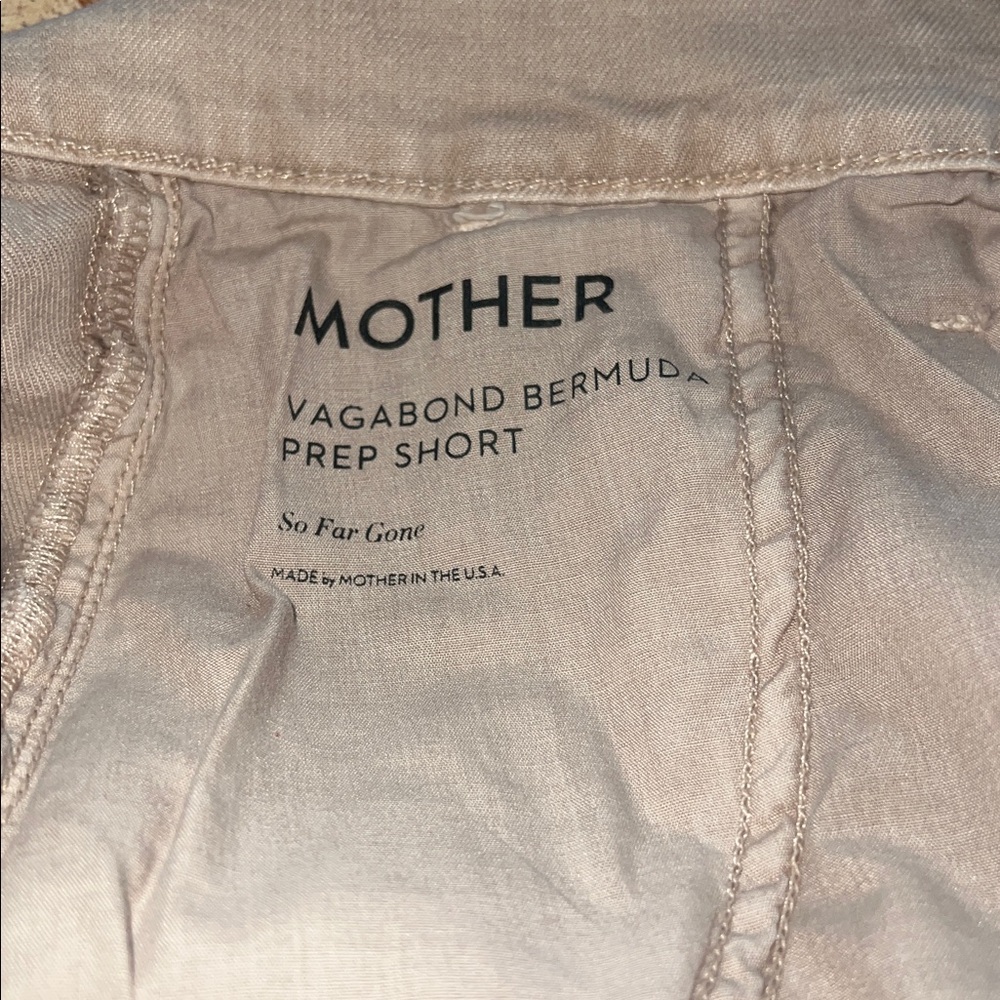 MOTHER  Vagabond Bermuda Prep Short 🩳 🤎🖤 - Picture 9 of 10